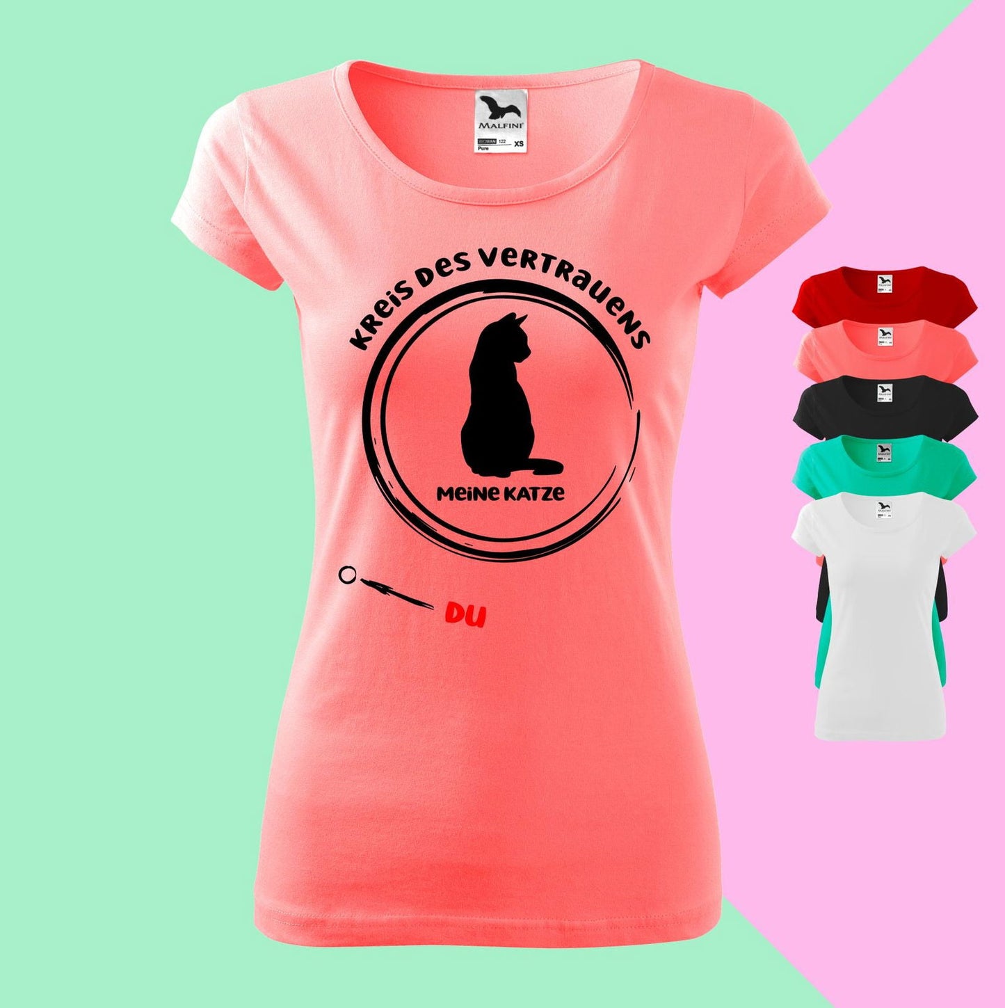 Kreis des Vertrauens T-Shirt für Damen - Tonyshop - Kreis des Vertrauens T-Shirt für Damen