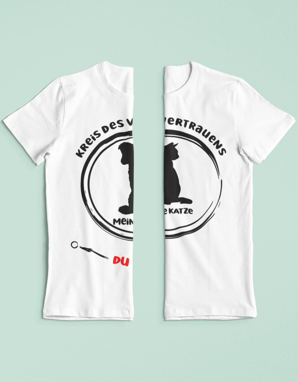 Kreis des Vertrauens Unisex T-Shirt - Tonyshop - Kreis des Vertrauens Unisex T-Shirt