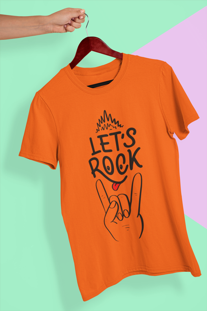 Let`s Rock Unisex T-Shirt - Tonyshop - Let`s Rock Unisex T-Shirt