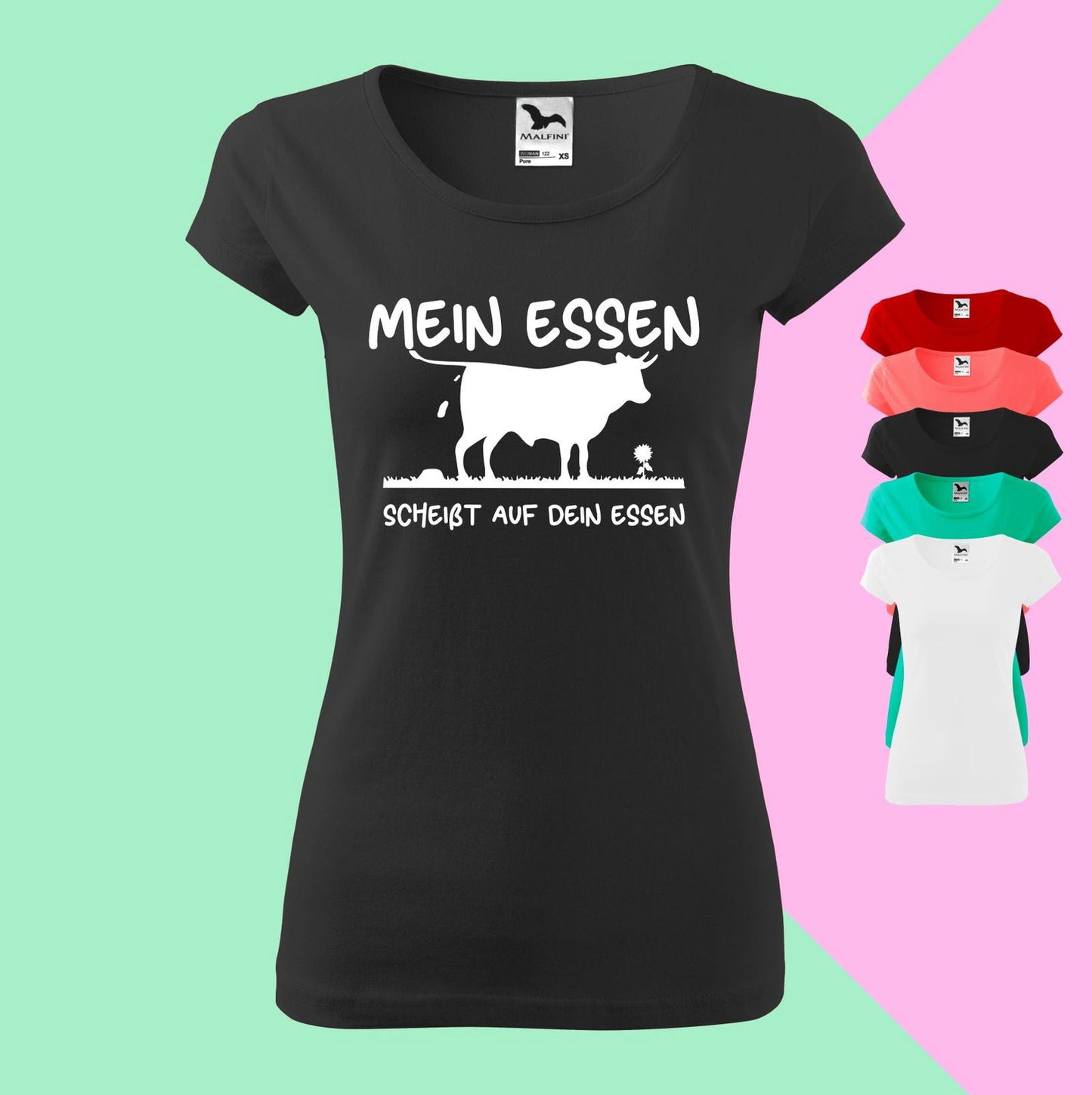 Mein Essen T-Shirt für Damen - Tonyshop - Mein Essen T-Shirt für Damen