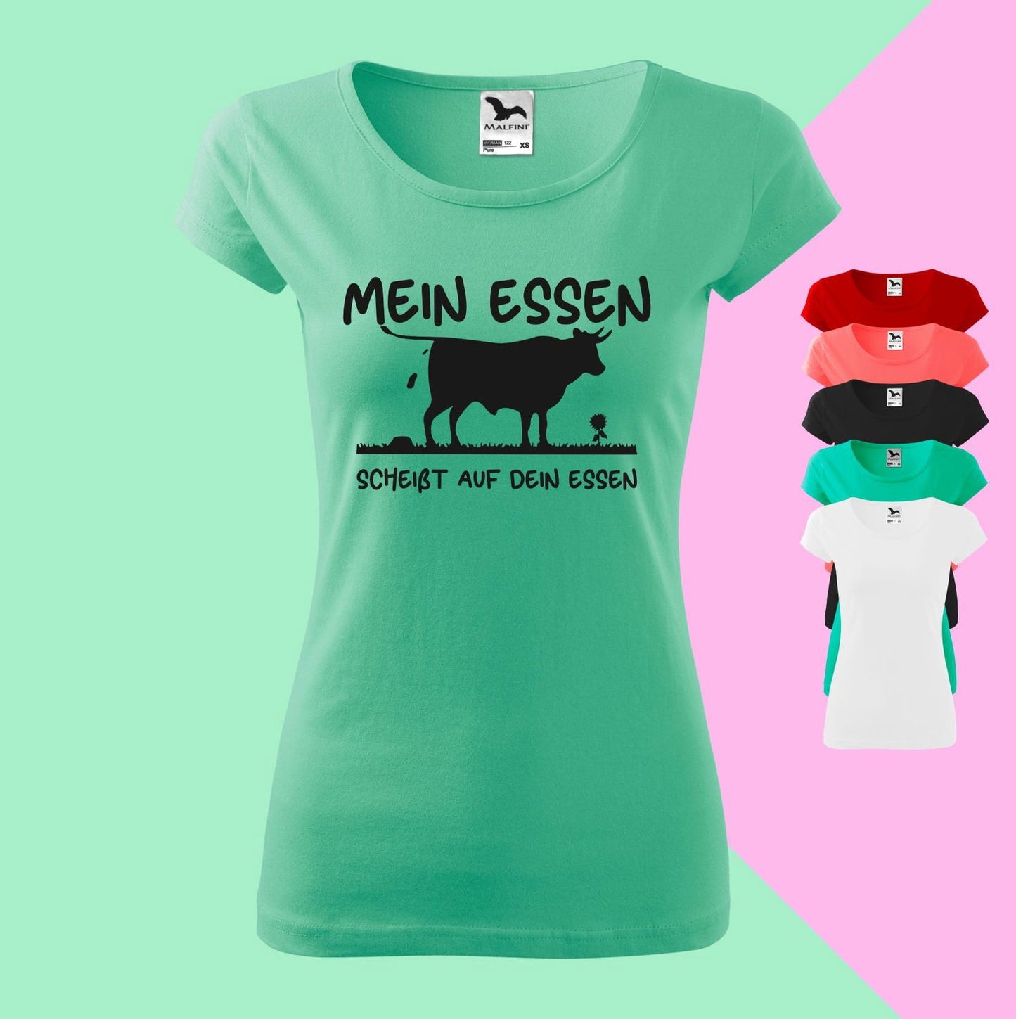 Mein Essen T-Shirt für Damen - Tonyshop - Mein Essen T-Shirt für Damen