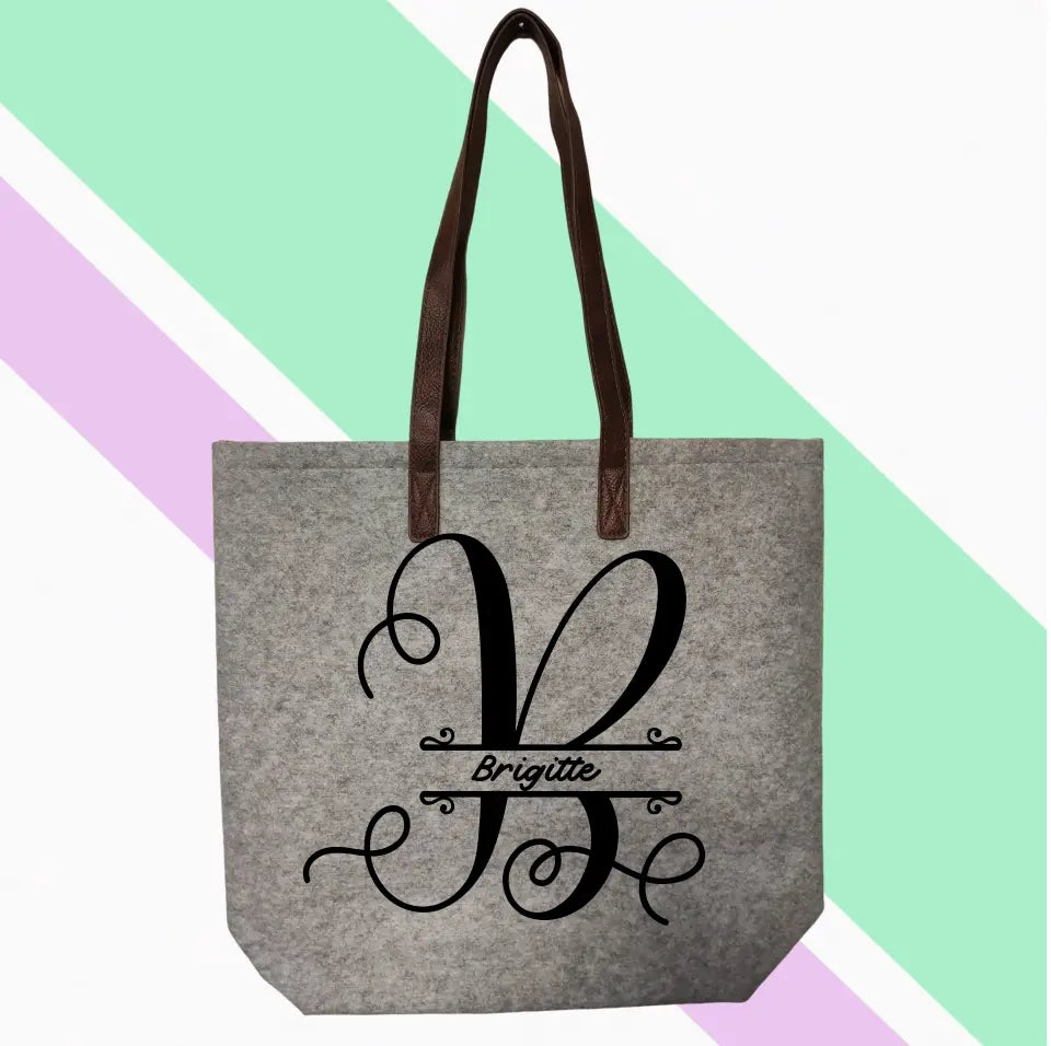 Monogramm Tasche Alina - Tonyshop - Monogramm Tasche Alina