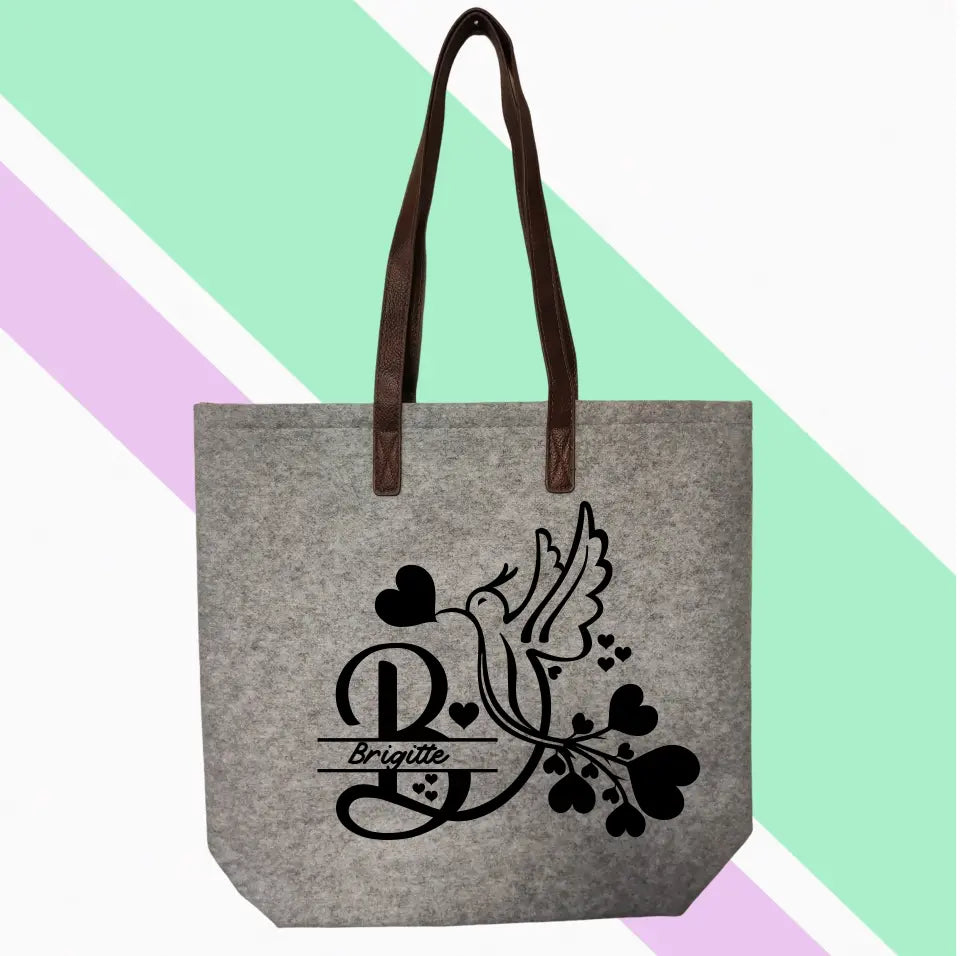 Monogramm Tasche valentis - Tonyshop - Monogramm Tasche valentis