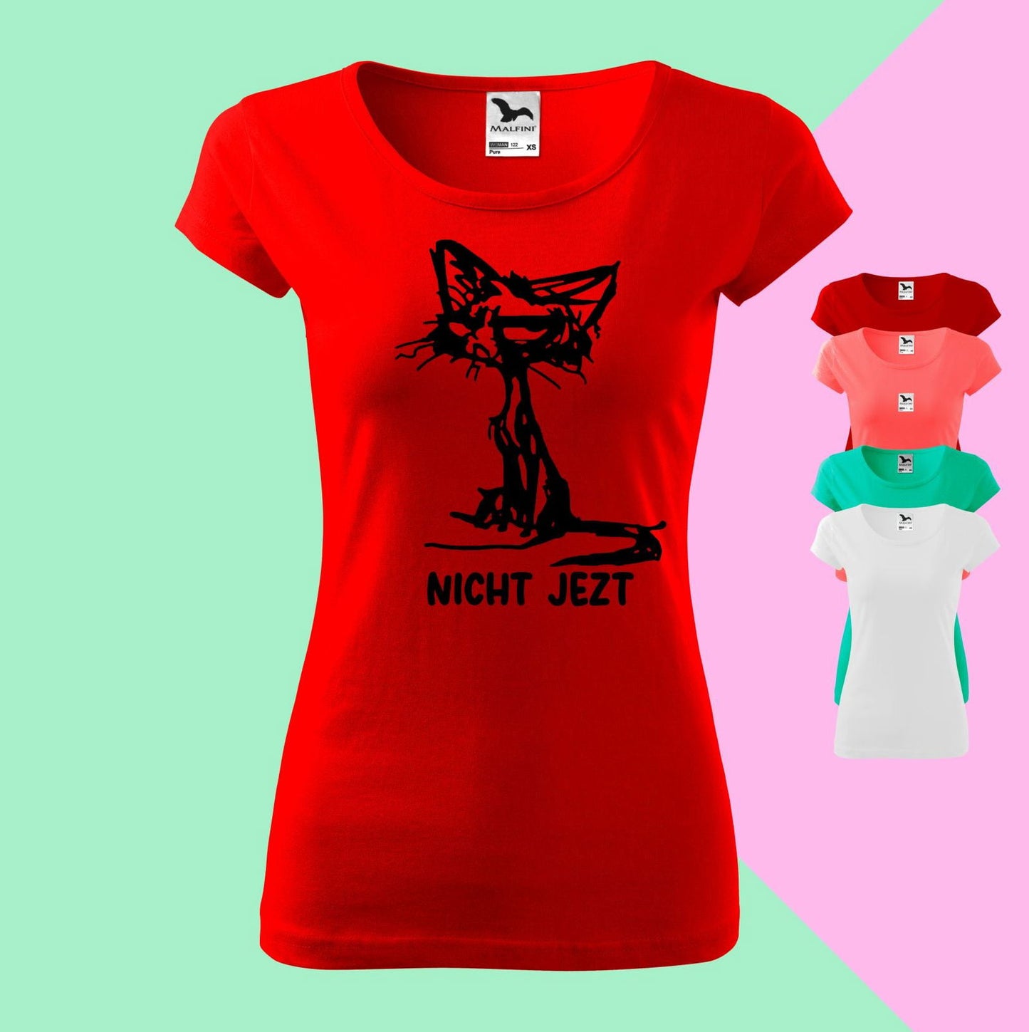 Nicht jetzt! T-Shirt für Damen - Tonyshop - Nicht jetzt! T-Shirt für Damen