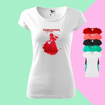 Schneesektchen T-Shirt für Damen - Tonyshop - Schneesektchen T-Shirt für Damen