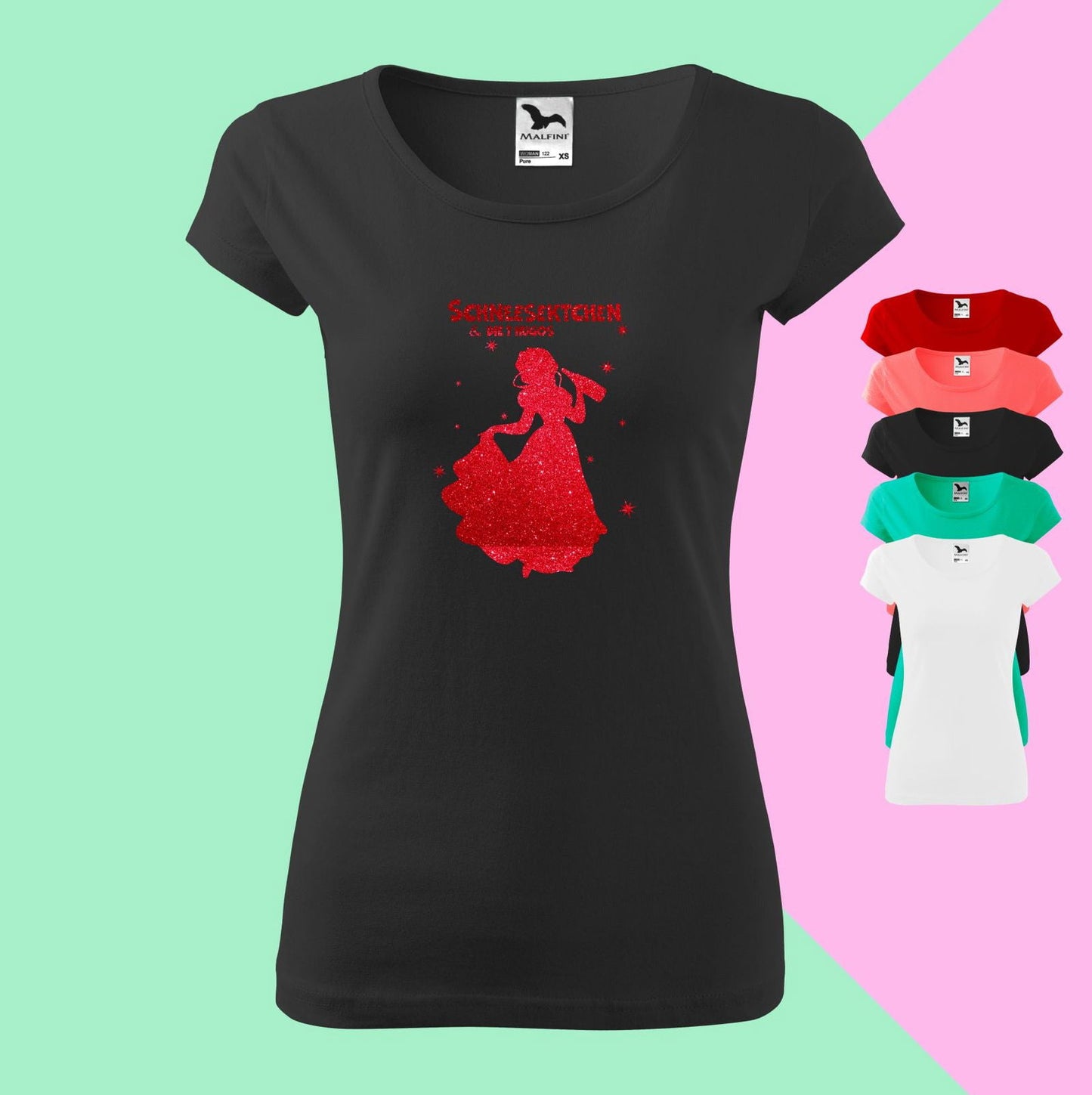 Schneesektchen T-Shirt für Damen - Tonyshop - Schneesektchen T-Shirt für Damen