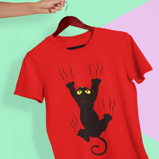 Spielplatz für Katzen Unisex T-Shirt - Tonyshop - Spielplatz für Katzen Unisex T-Shirt