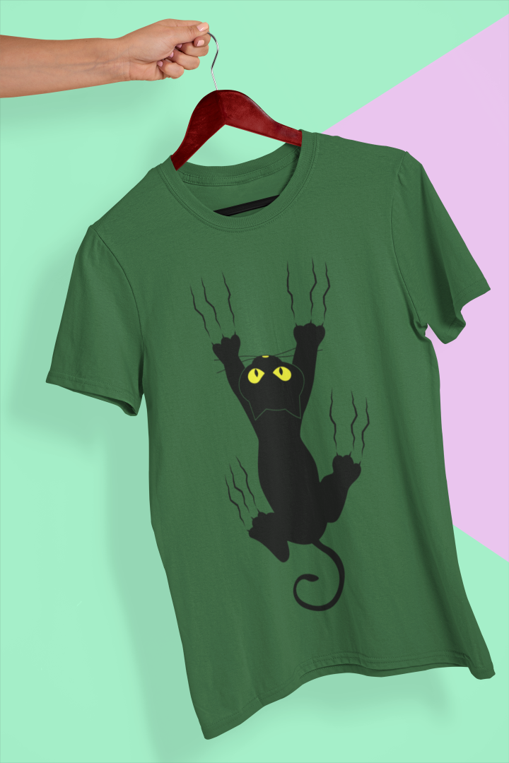 Spielplatz für Katzen Unisex T-Shirt - Tonyshop - Spielplatz für Katzen Unisex T-Shirt