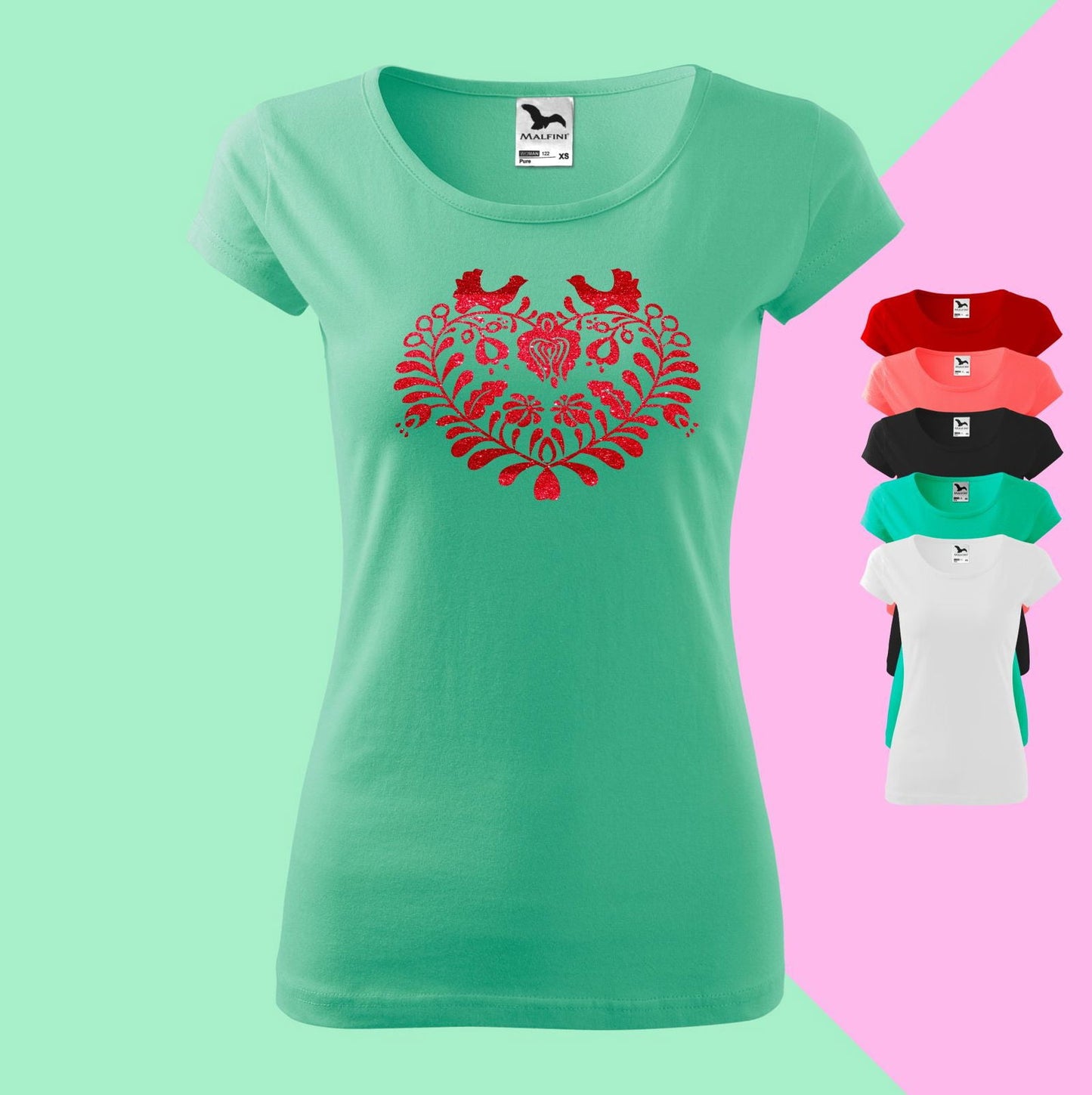 Ungarische Motiv T-Shirt für Damen - Tonyshop - Ungarische Motiv T-Shirt für Damen